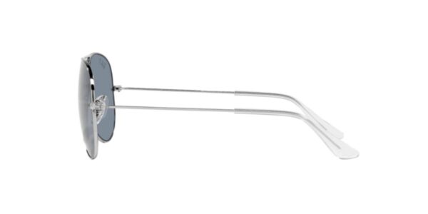 Ray-Ban Sunglasses | Silver Sunglasses ( 0RB3025 | Pilot | Silver Frame | Blue Lens ) - Image 2